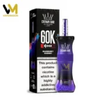 Al Fakher 60K Puffs Crown Bar E-Hose X Blueberry Cherry Flavor - 60000 Puff Disposable Vape