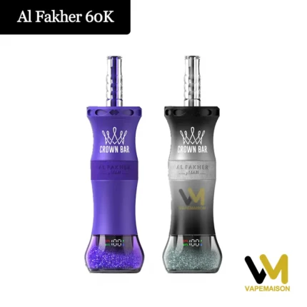Al Fakher 60000 Puffs Crown Bar E-Hose X Disposable Vape Main Image - 60k Puffs Rechargeable Vape