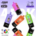 Bang Leader 450K Puffs 15-in-1 Vape Device Display - 450K Puffs Rechargeable