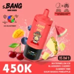 Bang Leader 450K Puffs Watermelon Ice Blueberry Cherry Summer Time Sour Mango Pineapple Flavor