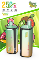 Bang King 250K Puffs 4-in-1 Watermelon Ice Strawberry Mango Blueberry Ice Fizzy Cherry Flavor - 100vaping