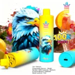 Bang King Triple 100K Puffs Lemon Lime Strawberry Watermelon Blueberry Ice Flavor Disposable Vape - 100vaping