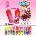 Bang King Triple 100K Puffs 3-in-1 Disposable Vape Main Image - 100vaping