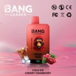 Bang Leader 45K Puffs Cola Ice Cherry Cranberry Flavor Disposable Vape - 100vaping
