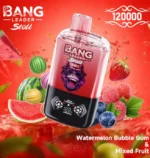 Bang Leader Stoll 120K Puffs Watermelon Bubble Gum Mixed Fruit Flavor - 100vaping
