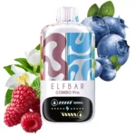 ELF BAR Combo Pro 30000 Puffs Jasmine Raspberry + Blueberry Ice Flavor Disposable Vape - 100vaping