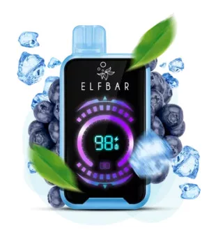 ELF BAR FS18000 18000 Puffs Blueberry Ice Flavor Disposable Vape - 100vaping