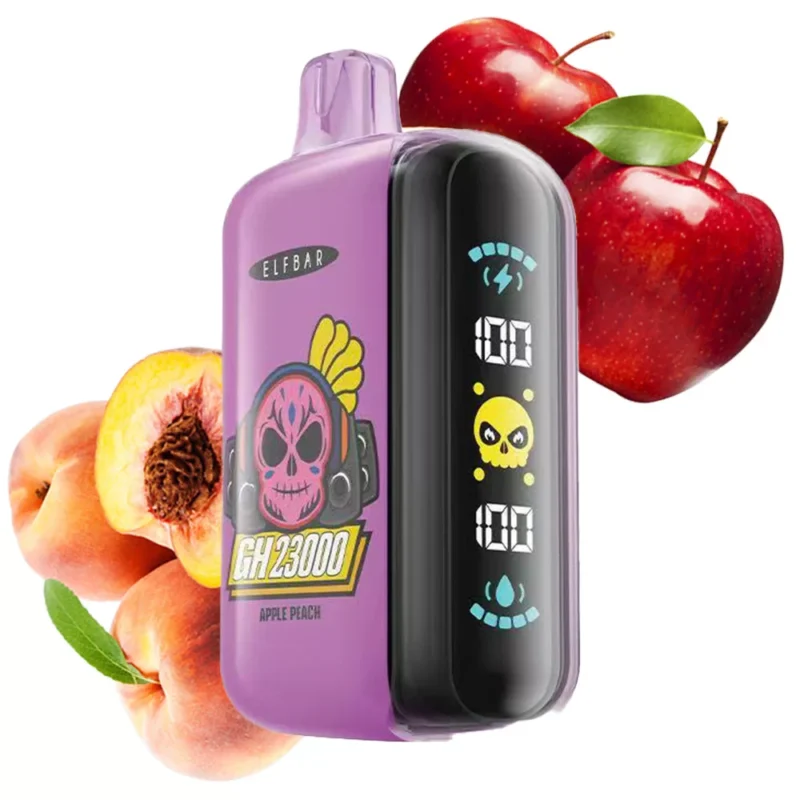 ELF BAR GH23000 23000 Puffs Apple Peach Flavor Disposable Vape - 100vaping