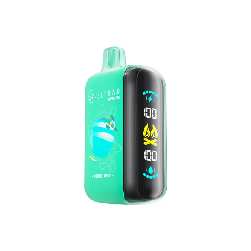 ELF BAR RAYA D3 25000 Puffs Double Apple Disposable Vape - 100vaping