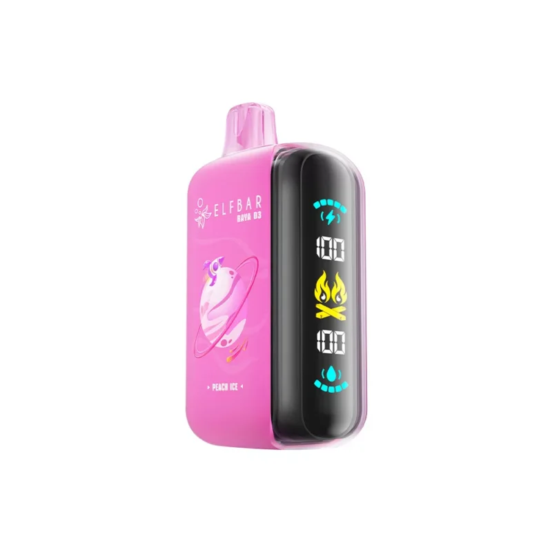 ELF BAR RAYA D3 25000 Puffs Peach Ice Disposable Vape - 100vaping