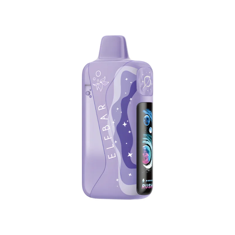 ELF BAR Lush King Pro 40000 Puffs Black Grape Ice Flavor Disposable Vape - 100vaping
