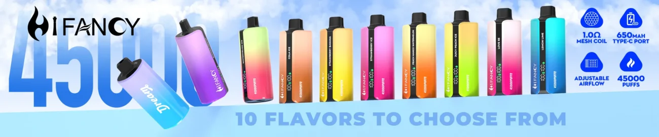 HIFANCY DREAM 45000 Puffs Banner Disposable Vape - 100vaping