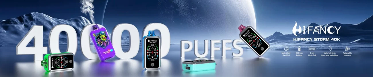 HIFANCY STORM 40000 Puffs Banner Disposable Vape - 100vaping