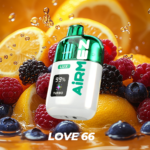 Airmez Lux 60K Puffs Love 66 Flavor - Disposable Vape 100vaping