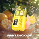 Airmez Lux 60K Puffs Pink Lemonade Flavor - Disposable Vape 100vaping