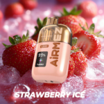 Airmez Lux 60K Puffs Strawberry Ice Flavor - Disposable Vape 100vaping