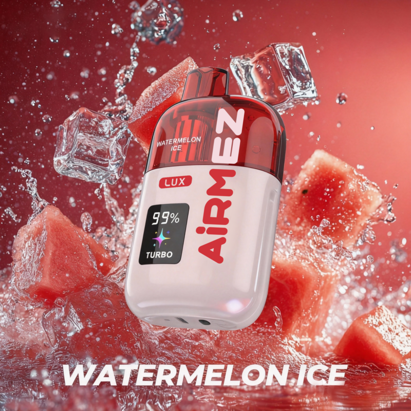 Airmez Lux 60K Puffs Watermelon Ice Flavor - Disposable Vape 100vaping