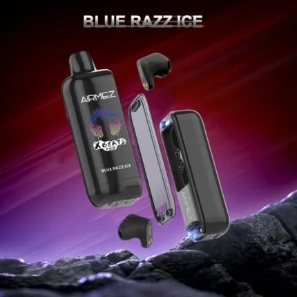 Airmez Xbeats Pro 50K Puffs Blue Razz Ice Flavor - 100vaping
