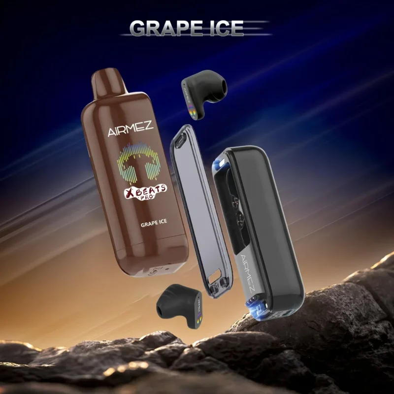 Airmez Xbeats Pro 50K Puffs Grape Ice Flavor - 100vaping
