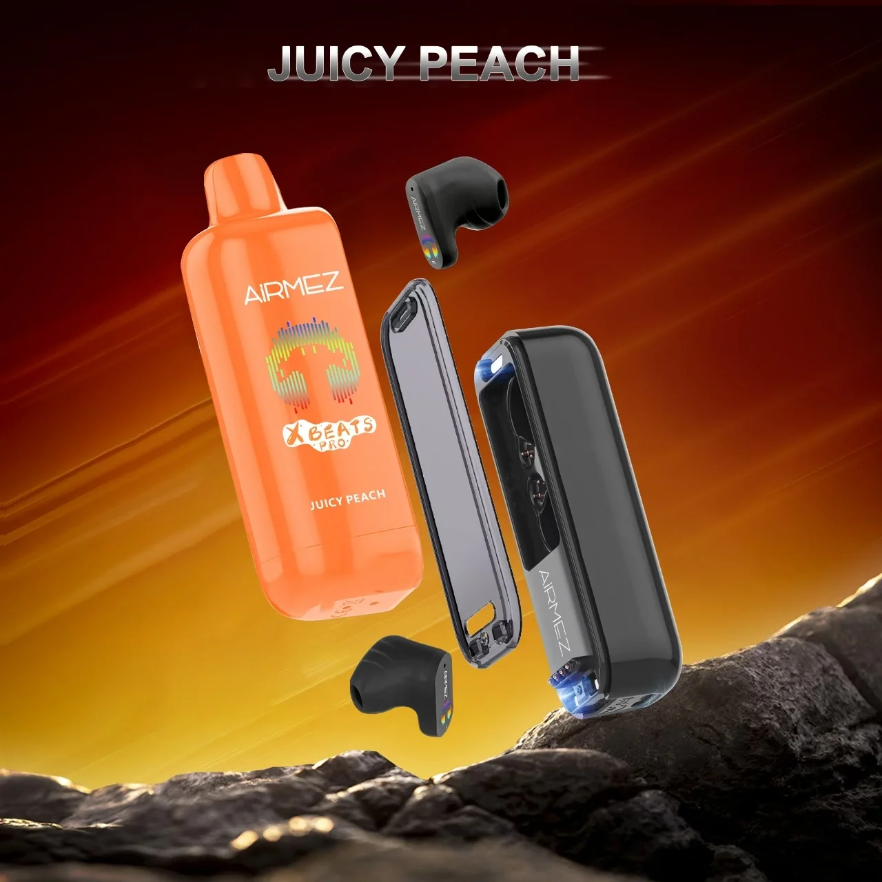 Airmez Xbeats Pro 50K Puffs Juicy Peach Flavor - 100vaping