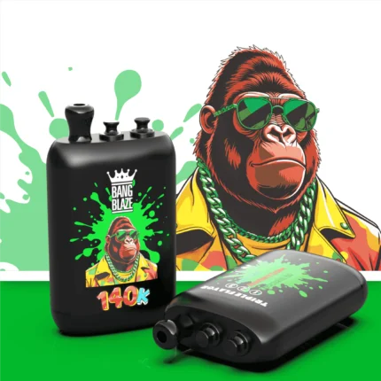 Bang Blaze 140K Puffs 3-in-1 Watermelon Ice Strawberry Lychee Gummy Bears Flavor Disposable Vape - 100vaping