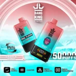 Bang King 50000 Puffs Blueberry Ice Peach Ice Flavor Disposable Vape - 100vaping