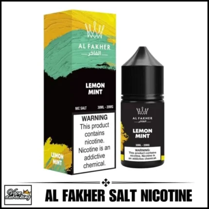 AL Fakher Salt Nicotine E-Liquid 30ml 30mg Lemon Mint Flavor - 100vaping