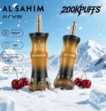 ATVS AL SAHIM 200K Puffs Cherry Fizz Flavor Disposable Vape - 100vaping