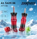 ATVS AL SAHIM 200K Puffs Double Apple Flavor Disposable Vape - 100vaping