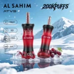 ATVS AL SAHIM 200K Puffs Grape Ice Flavor Disposable Vape - 100vaping