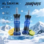 ATVS AL SAHIM 200K Puffs Lemon Lime Flavor Disposable Vape - 100vaping