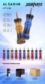 ATVS AL SAHIM 200K Puffs Product List Disposable Vape - 100vaping
