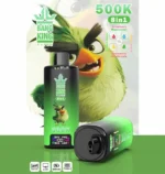 Bang King 500K Puffs 8-in-1 Double Apple Mango Peach Strawberry Watermelon Strawberry Vanilla Coke Flavor Disposable Vape - 100vaping