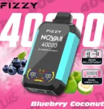 Fizzy Nova Plus 40000 40K Puffs Blueberry Coconut Flavor Disposable Vape - 100vaping