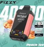 Fizzy Nova Plus 40000 40K Puffs Peach Ice Flavor Disposable Vape - 100vaping