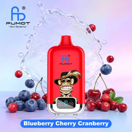 Fumot Tornado Box Pro 22000 22K Puffs Blueberry Cherry Cranberry Flavor Disposable Vape - 100vaping