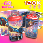 QQ Bang 120K Puffs Blackberry Red Raspberry Flavor Disposable Vape - 100vaping