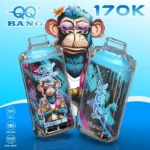 QQ Bang 170K Puffs Blue Razz Ice Flavor Disposable Vape - 100vaping