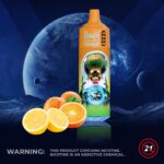 RandM Tornado 9000 Puffs Lemon Lime Flavor Disposable Vape - 100vaping