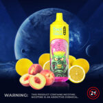 RandM Tornado 9000 Puffs Peach Lemonade Flavor Disposable Vape - 100vaping