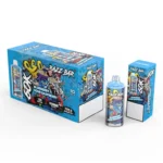 Razz Bar 60000 60K Puffs Blueberry Sour Raspberry Flavor Disposable Vape - 100vaping