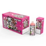 Razz Bar 60000 60K Puffs Cotton Candy Flavor Disposable Vape - 100vaping