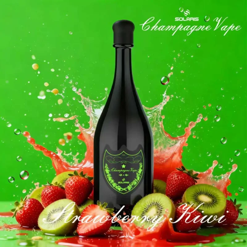 Solaris Champagne 30000 30K Puffs Strawberry Kiwi Flavor Disposable Vape - 100vaping
