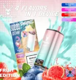 Stag Bar 4-in-1 80K Puffs Blueberry Ice Strawberry Ice Watermelon Ice Cherry Ice Flavor Disposable Vape - 100vaping