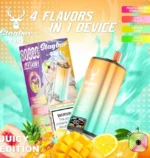 Stag Bar 4-in-1 80K Puffs Peach Mango Pineapple Juicy Peach Lemon Lime Triple Mango Flavor Disposable Vape - 100vaping