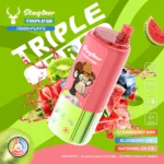 Stagbar Triple Pro 75K Puffs Strawberry Kiwi Blueberry Ice Watermelon Ice Flavor Disposable Vape - 100vaping