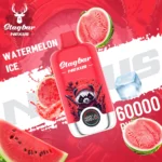 Stagbar Nexus 60K Puffs Watermelon Ice Flavor Disposable Vape - 100vaping