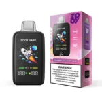 ZOOY Flyer 35K Puffs Strawberry Raspberry Candy Flavor Disposable Vape - 100vaping