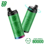 ZOOY King Triple 80K Puffs Strawberry Watermelon Flavor Disposable Vape - 100vaping