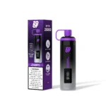ZOOY SHISHA 25K Puffs Strawberry Raspberry Ice Flavor Disposable Vape - 100vaping